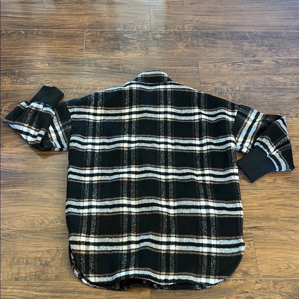 Women’s Steve Madden Wool & Cotton Black Coat - Picture 9 of 13